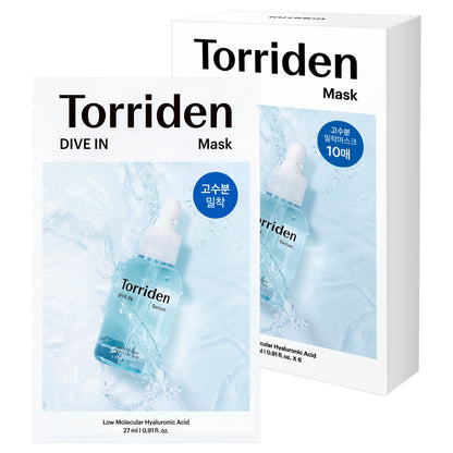 [Torriden] DIVE IN Low Molecular Hyaluronic Acid Mask 10ea