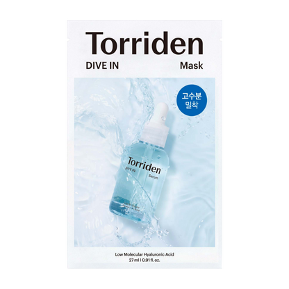 [Torriden] DIVE IN Low Molecular Hyaluronic Acid Mask 10ea