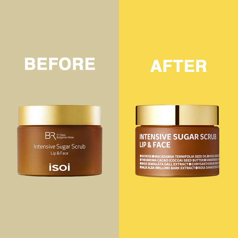 [ISOI] Bulgarian Rose Intensive Sugar Scrub Lip&Face