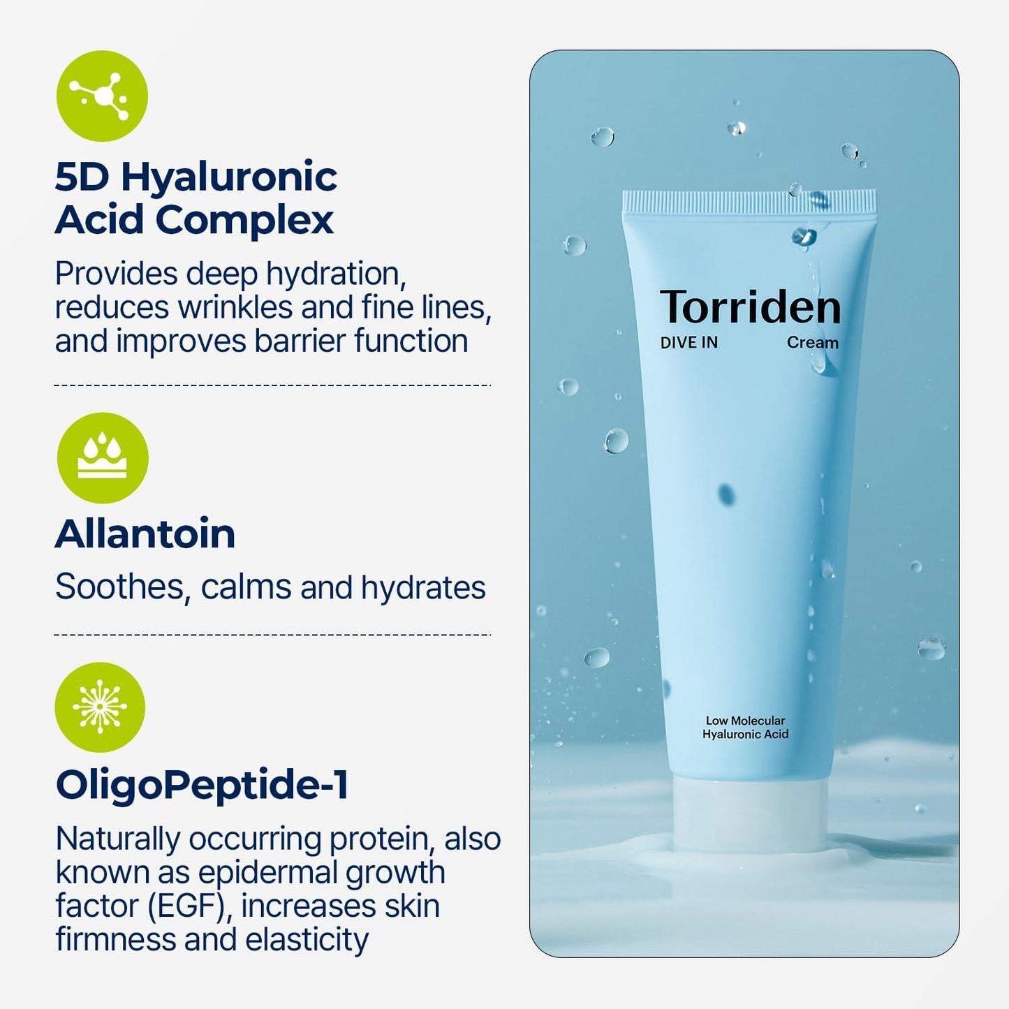 [Torriden] DIVE IN Low Molecular Hyaluronic Acid Cream