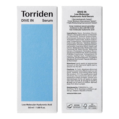 [Torriden] DIVE IN Low Molecular Hyaluronic Acid Serum