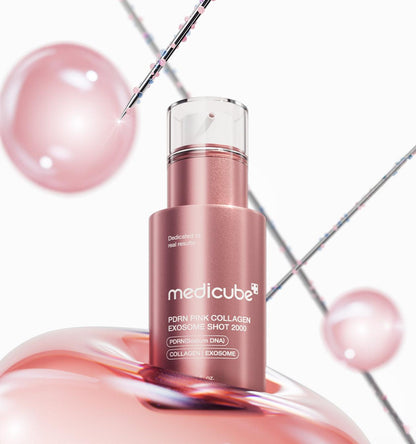 [Medicube] PDRN Pink Collagen Exosome Shot Ampoule 2000