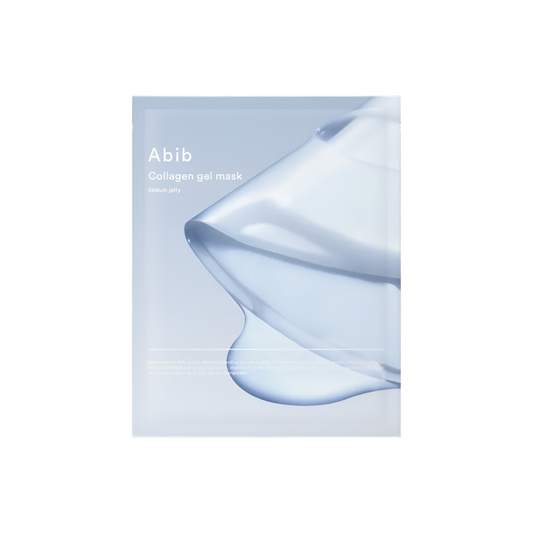 Abib Collagen Gel Mask Sedum Jelly – a hydrating and firming sheet mask enriched with collagen and sedum extract, designed to boost skin elasticity and moisture.