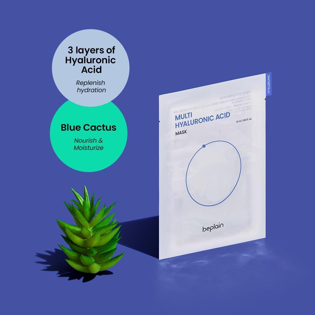 [Beplain] Multi Hyaluronic Acid Mask 