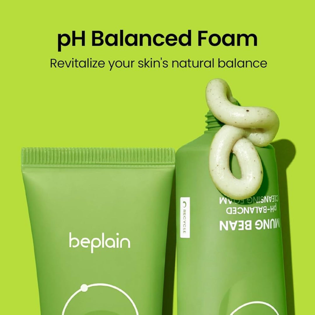 [Beplain] Mung Bean Cleansing Foam