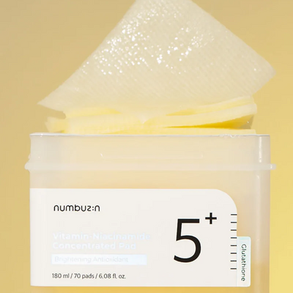 [Numbuzin] No.5 Vitamin-Niacinamide Concentrated Pad 70ea